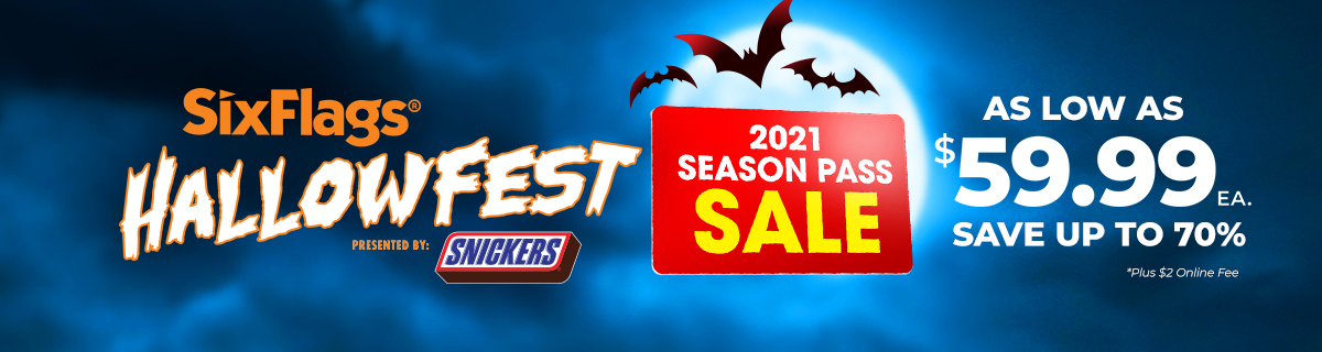 2021 Season Pass Sale