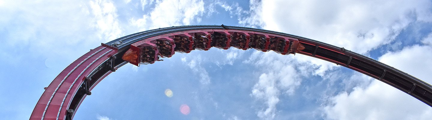 El Diablo at Six Flags