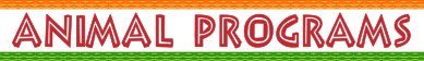 header of animal programs