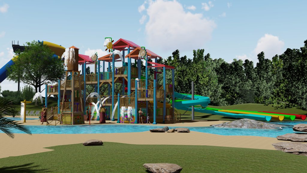 Adventure Cove rendering whole cove -4